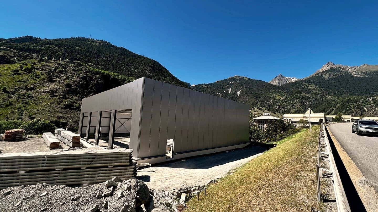 Chantier en cours à Modane!